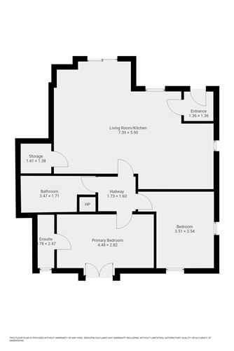 Floor plan — 15 Chestnut Hall, Johnstown, Navan, Meath