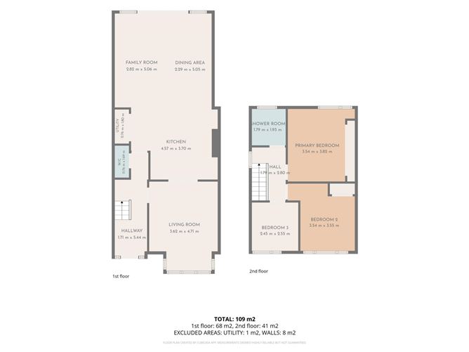 Floor plan — 32 Balally Grove, Dundrum, Dublin 16