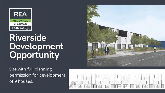 Riverside Site With Planning For 9 Houses, Lower Road, Lucan, Dublin