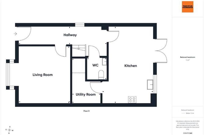 Floor plan — 44 Barnwell Park, Clonsilla, Dublin