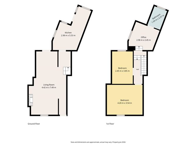 Floor plan — 25 Bath Street, Irishtown, Dublin 4