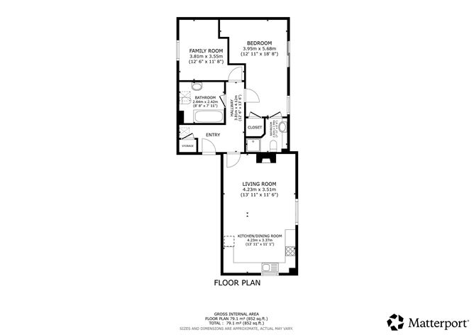 Floor plan — 6 Brackenwood Lane, Balbriggan, County Dublin