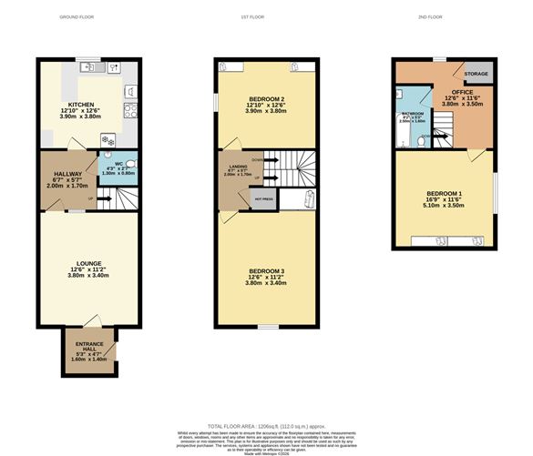 Floor plan — 4 The Engine House, Trim Road, Athboy, Co. Meath