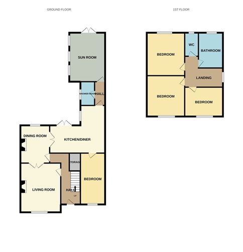 Floor plan — 255 Swords Road, Whitehall, Dublin 9