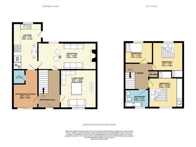 Floor plan — 30 Grange Vale, Pinecroft, Grange, Cork