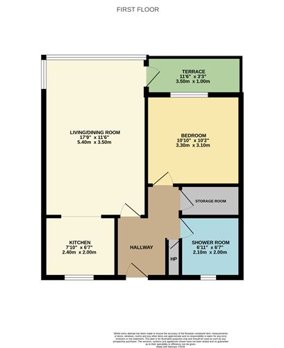 Floor plan — 212 Neptune House, Bellevue, Islandbridge, Dublin 8