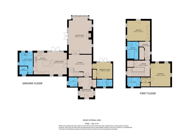 Floor plan — Kilfinnan, Glandore, Co. Cork
