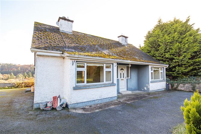 Bungalow on c. 34.28 hectares at Clohastia, Borris, Carlow
