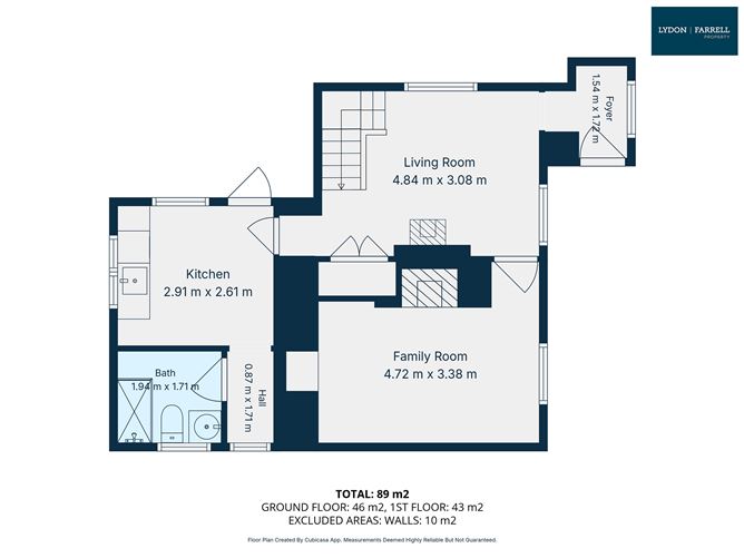 Floor plan — Tí Lynch, Wardstown, Athboy, Meath