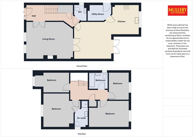 Floor plan — 118 Creagán, Barna, Galway