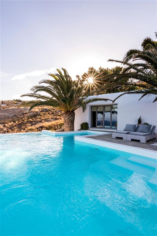 Dappled Palms,Elia,Mykonos,Greece