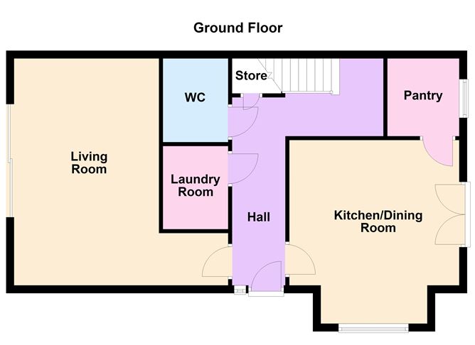 Floor plan — 2A Marley Lawn, Rathfarnham, Dublin 16