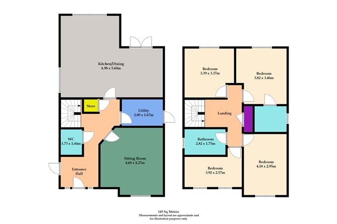 Floor plan — 17 Wafre Lodge, Ashbourne, Co. Meath