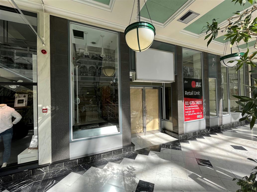 Unit 118 - 119, Stephen's Green Shopping Centre, Saint Stephen's Green, Dublin 2, Co. Dublin, Ireland