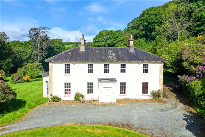 Main image for Tigroney House, Georgian Residence & Outbuildings on c. 98 Acres, Avoca, Wicklow