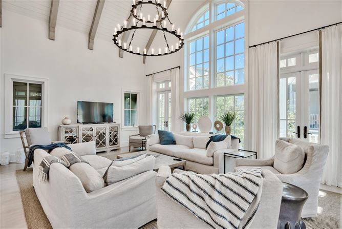 Porch Swing on 30A,Inlet Beach,Florida,USA