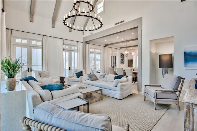 Porch Swing on 30A,Inlet Beach,Florida,USA