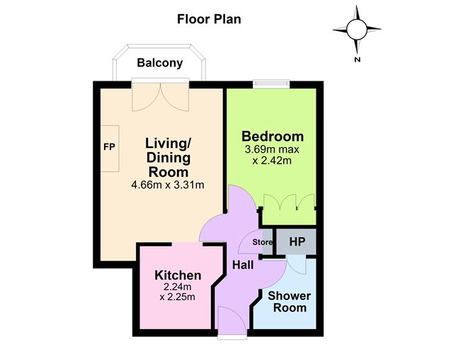 Floor plan — 95 Clearwater Cove, Dun Laoghaire, Co. Dublin