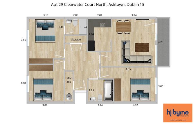 Apartment 29, Clearwater Court North, Royal Canal Park, Ashtown, Dublin 15