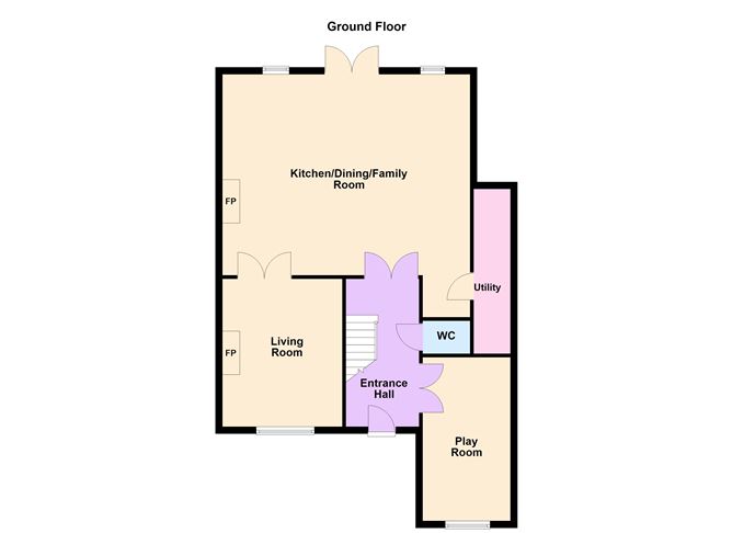 Floor plan — Berhill, Killiney Road, Dalkey, Co. Dublin