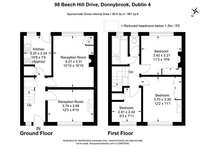 98 Beech Hill Drive, Donnybrook, Dublin 4