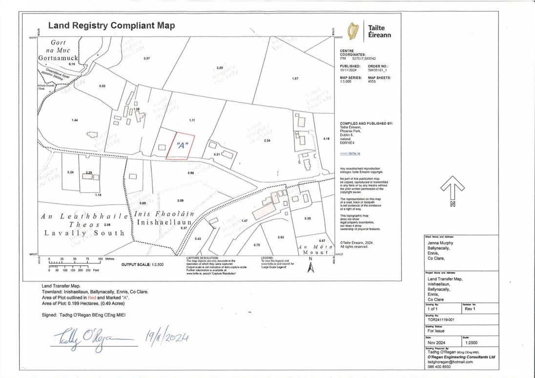 Site, Inisaellaun, Ballynacally, Ennis, County Clare