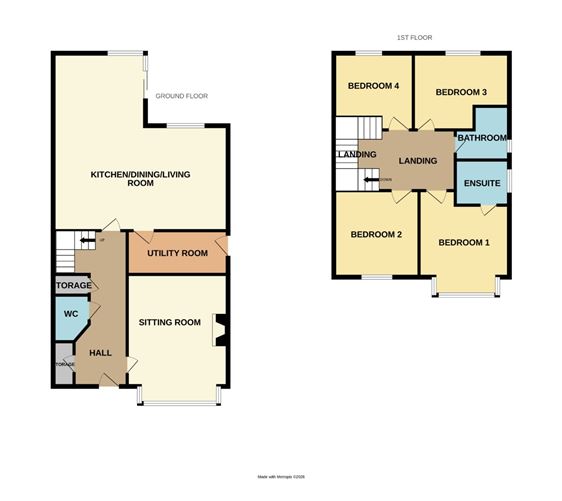 Floor plan — 69 Aylesbury, Ballintemple, Cork