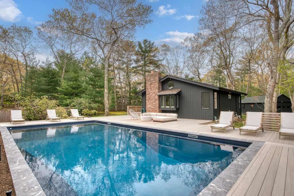 Saltwater and Pines,East Hampton,New York,USA