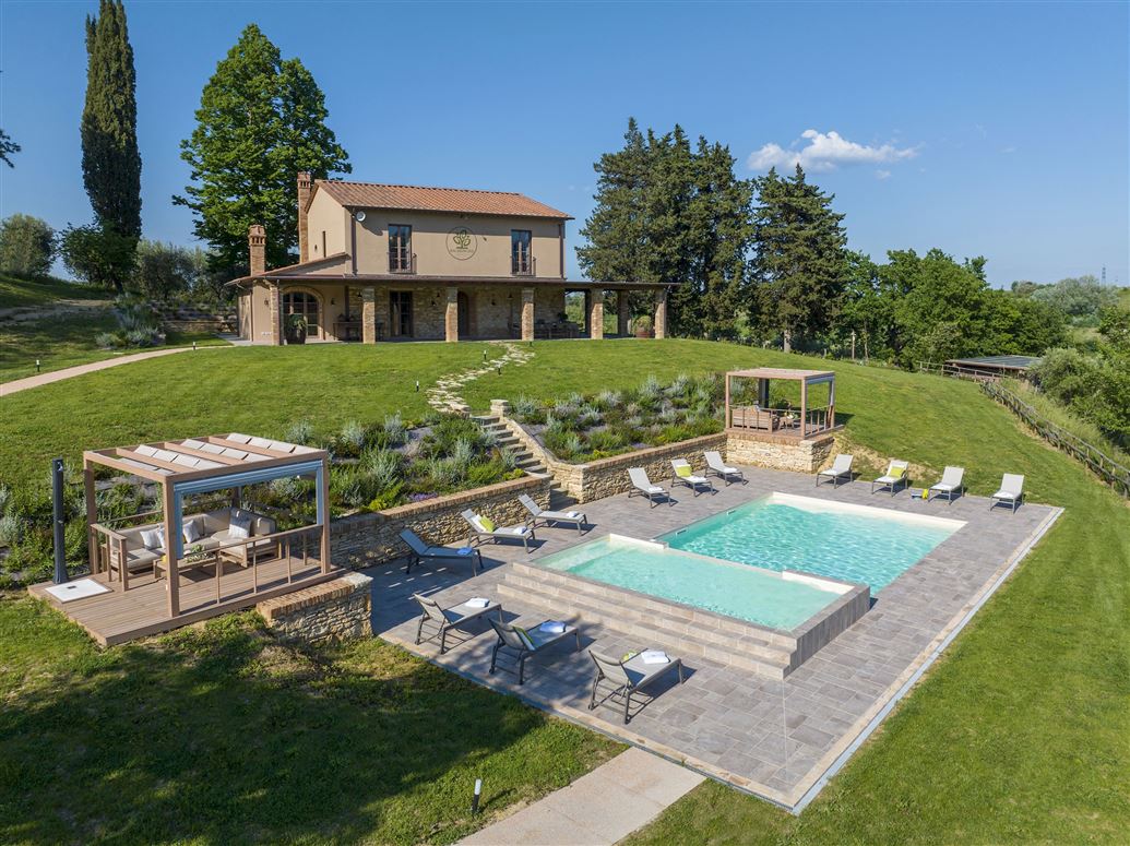 Farmhouse Views,Soiana, Tuscany, Italy