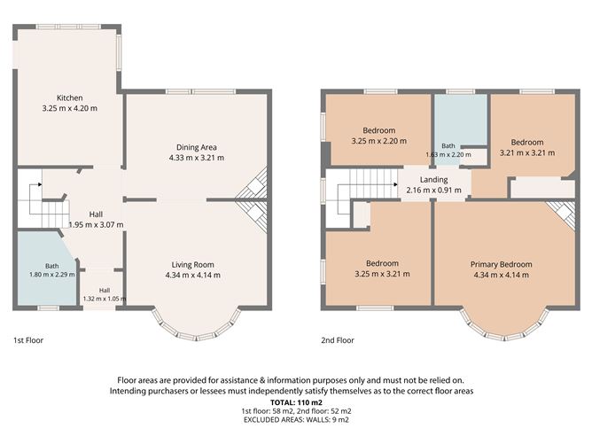 Floor plan — 96 HOME FARM ROAD, Drumcondra, Dublin 9