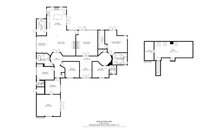 Floor plan — 7 Northshore, Greystones, Wicklow