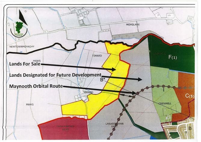 c. 52.39 Acres / 21.2 Ha, Timard, Maynooth, Co. Kildare