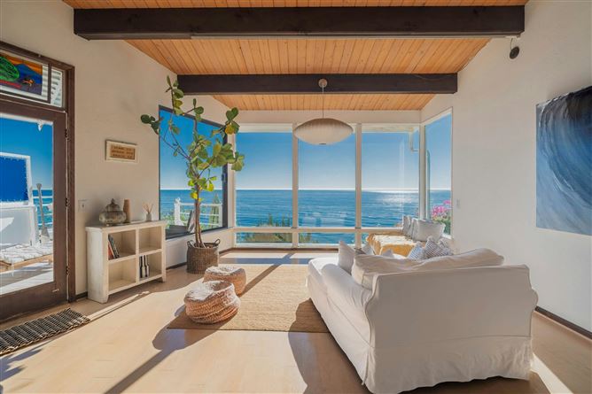Pacific Through the Beams,Malibu,California,USA