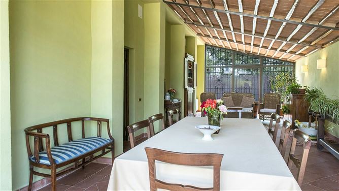 Terrace Serenity,Chiusdino, Tuscany, Italy