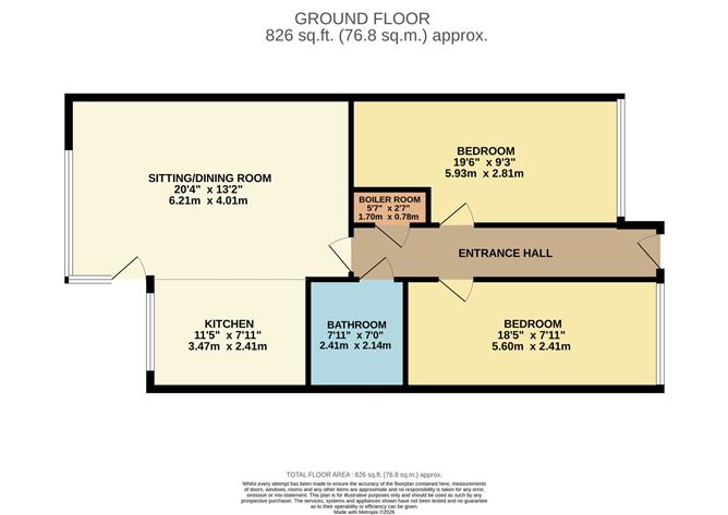 Floor plan — 33 Traverslea Woods, Glenageary, County Dublin