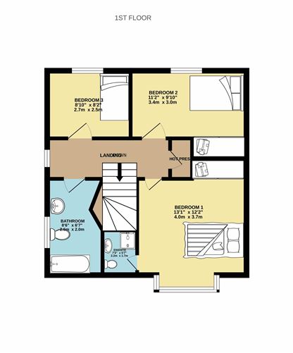 Floor plan — 15 Oak Lawn, Tanyard Wood, Millstreet, Cork