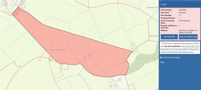 29.92 Ha, (74 acres) Residential Agricultural Holding, Julianstown, Nobber, Co. Meath