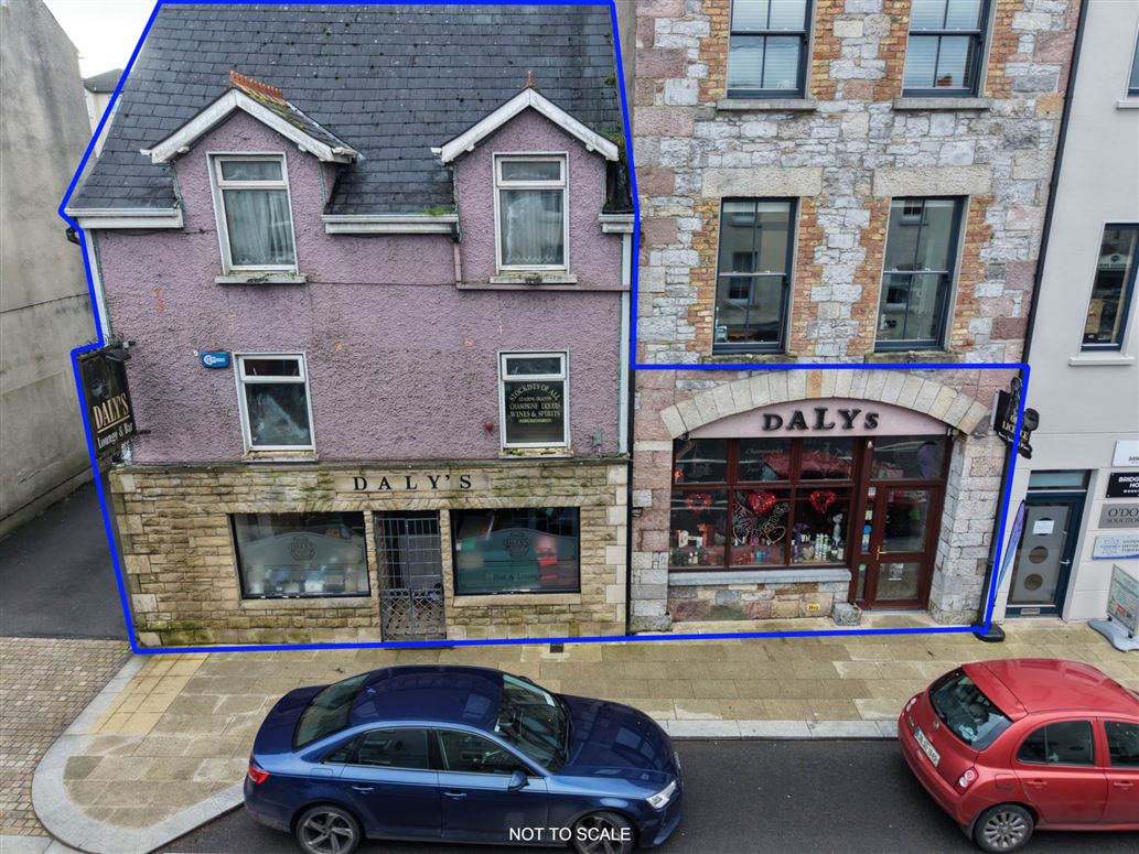 Daly`s Pub & Off Licence & Wholesale Licence, Bridge Street, Boyle, County Roscommon