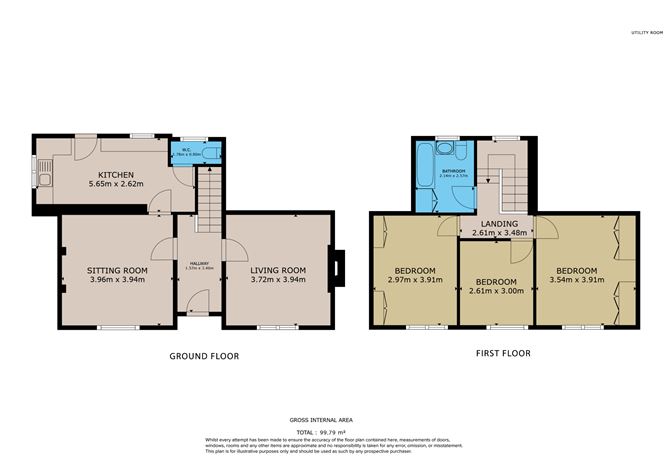 Floor plan — Coolnagurrane, Skibbereen, Co. Cork