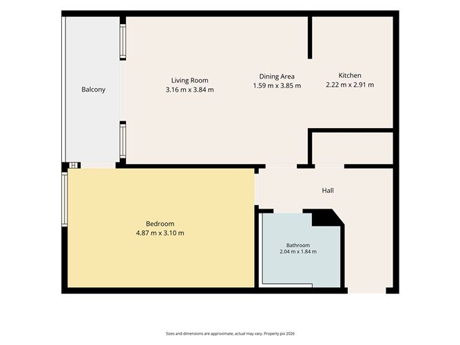 Floor plan — 71 South Gate Apartments, Cork Street, Dublin 8