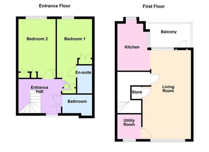 Floor plan — 32 Woodbrook Court, Dublin Road, Shankill, Dublin 18