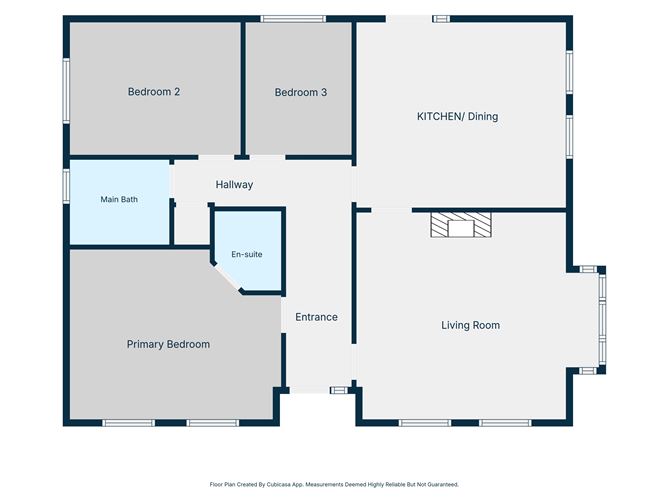 Floor plan — 1 Riverchapel Drive, Riverchapel, Courtown, Co. Wexford