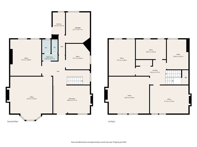 Hall and 1st floor, 56 Lansdowne Road, Ballsbridge, Dublin 4