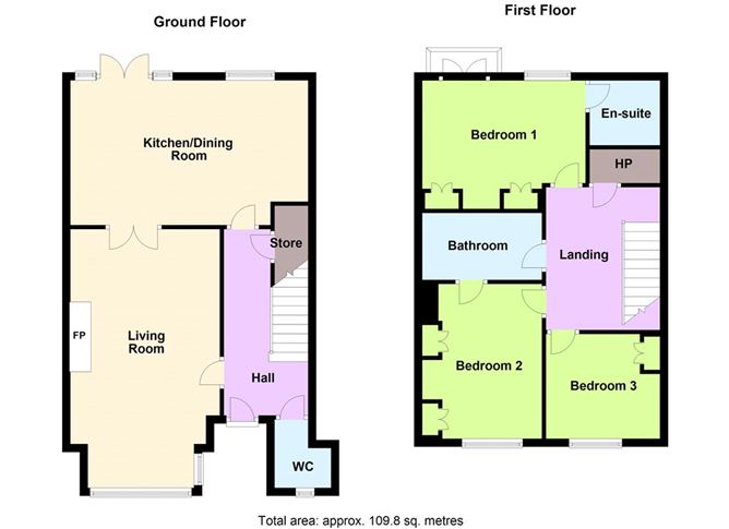 Floor plan — 4 Kelston Avenue, Foxrock, Dublin 18