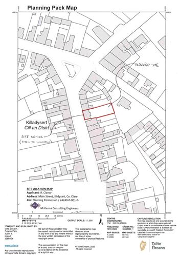 Main Street, Kildysart Village, Kildysart, County Clare