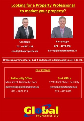 28 Glincool Gardens , Ballincollig, Cork
