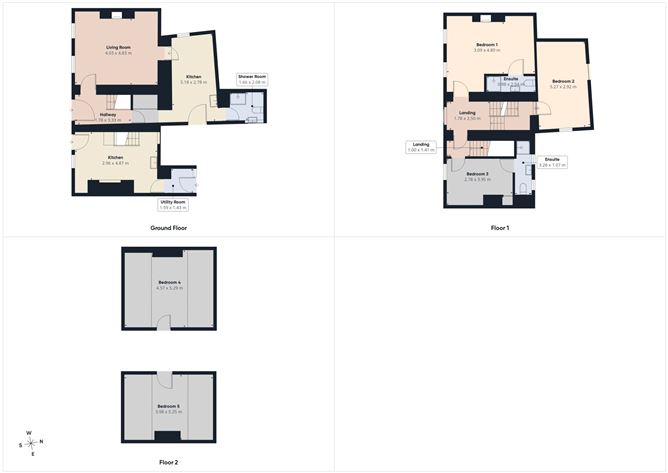 Floor plan — Main St, Cloughjordan, Co. Tipperary