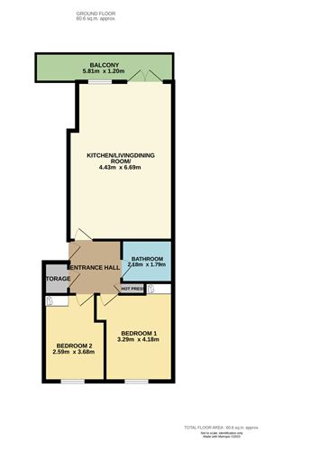 Apt 3, 124/125 Capel Street, Dublin 1