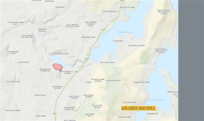Land c. 25 acres/ 10.16 Ha., Golden Falls, Ballymore Eustace, Kildare