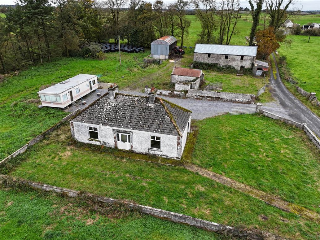 Residence & Outbuildings On C. 8.20 Acres, Shannagh More, Glenamaddy, County Galway